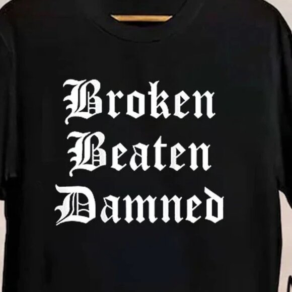 My Chemical Romance Broken Beaten Damned 2025 Tour Shirt MCR Vintage Rock 79 - Picture 2 of 6